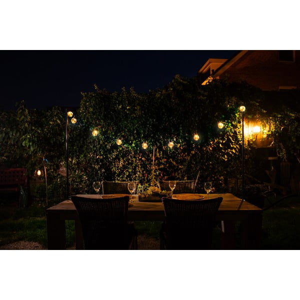 Solární světelný řetěz počet žárovek 10 ks délka 220 cm – Esschert Design-image-4