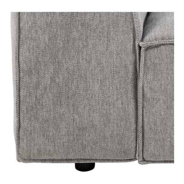 Světle šedý koncový modul pohovky Bonami Selection Fairfield, levý roh-image-1