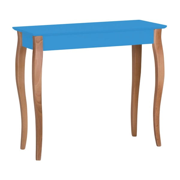 Modrý konzolový stolek Ragaba Lillo, šířka 85 cm