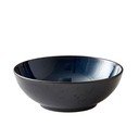 Černá/modrá mísa z kameniny ø 30 cm Gastro Dark Blue/Black – Bitz