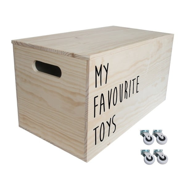Box na kolečkách Toys, 52x27x27 cm