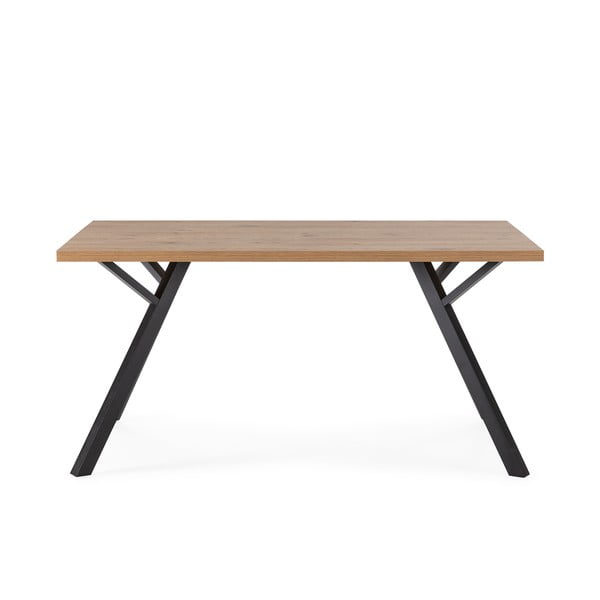 Jídelní stůl s deskou z dubového dřeva v přírodní barvě 90x160 cm Marion – Marckeric