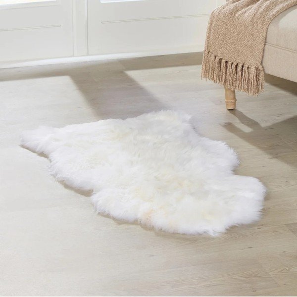Bílá ovčí kožešina Native Natural Sheep, 60 x 120 cm-image-1