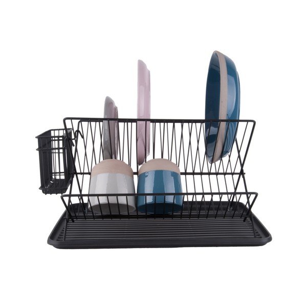 Černý odkapávač nádobí PT LIVING-image-3