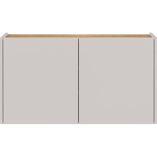 Krémová závěsná skříňka v dekoru dubu 93x52x29 cm Libbiano – Germania-image-2