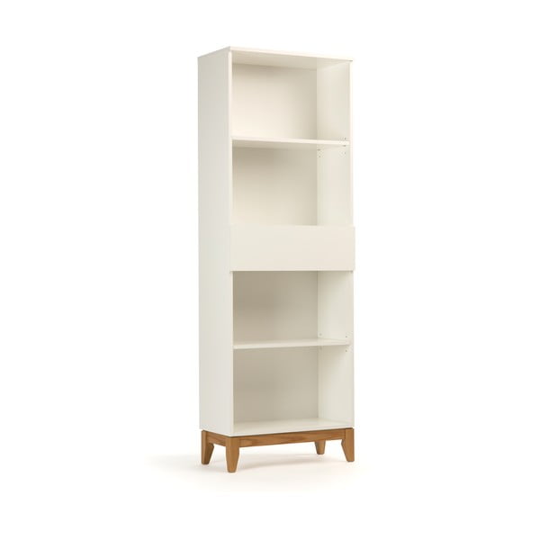 Bílá knihovna 62x180 cm Blanco - Woodman-image-2