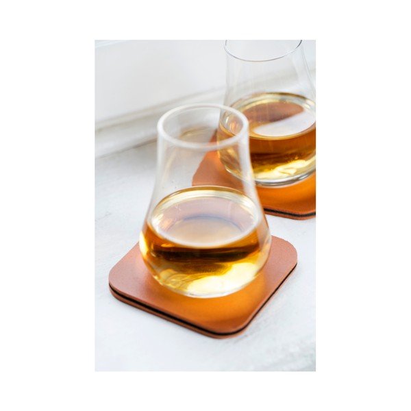 Sklenice s podtáckem/stojánkem na whiskey Sagaform Whiskey Tasting Set, 150 ml-image-2