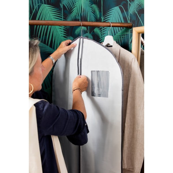 Bílý závěsný obal na oblečení Compactor Suit Bag White-image-1