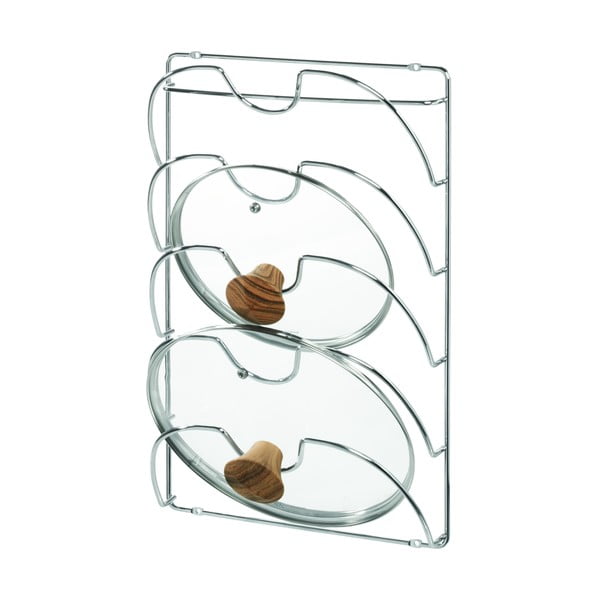 Nástěnný ocelový držák na pokličky Classico – iDesign-image-2