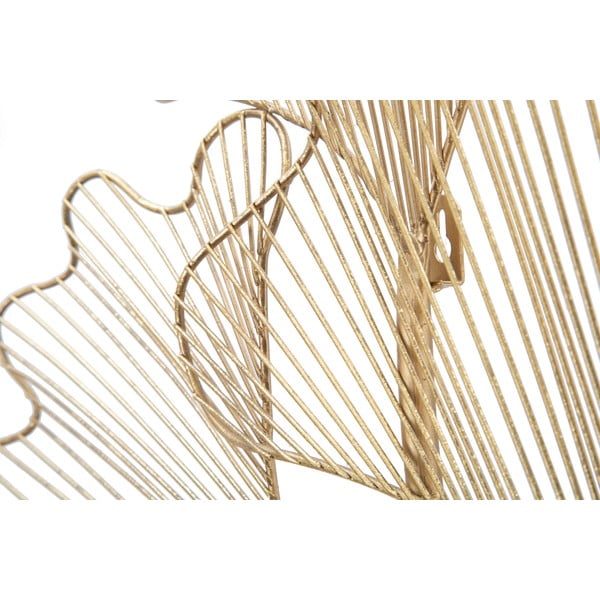 Kovová nástěnná dekorace 79x68 cm Leaf – Mauro Ferretti-image-2