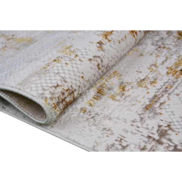 Pratelný koberec v krémovo-zlaté barvě  120x180 cm Gold – Vitaus-image-2