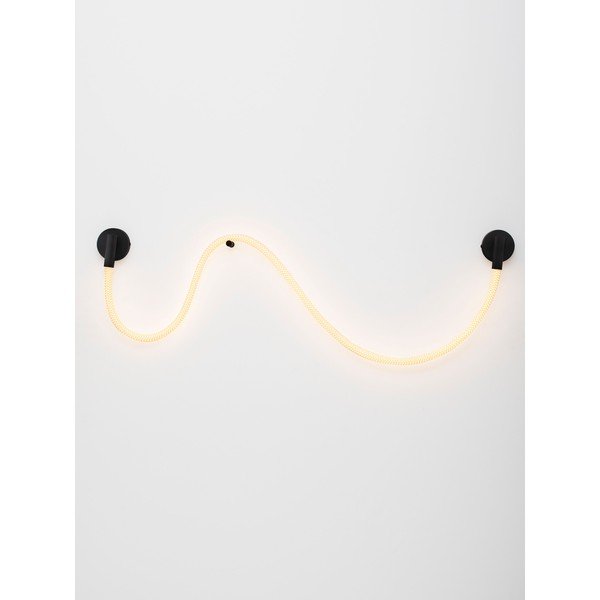 Bílé/matně černé ocelové LED nástěnné svítidlo Ilane – Nova Luce-image-4