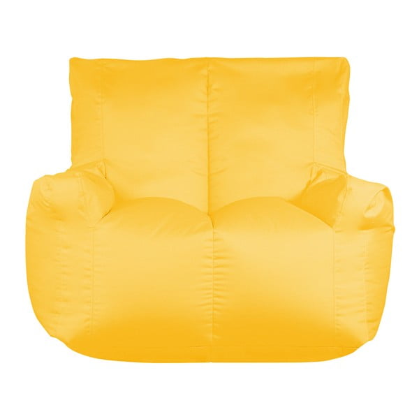 Žlutý sedací vak pro dva Sit and Chill Coron