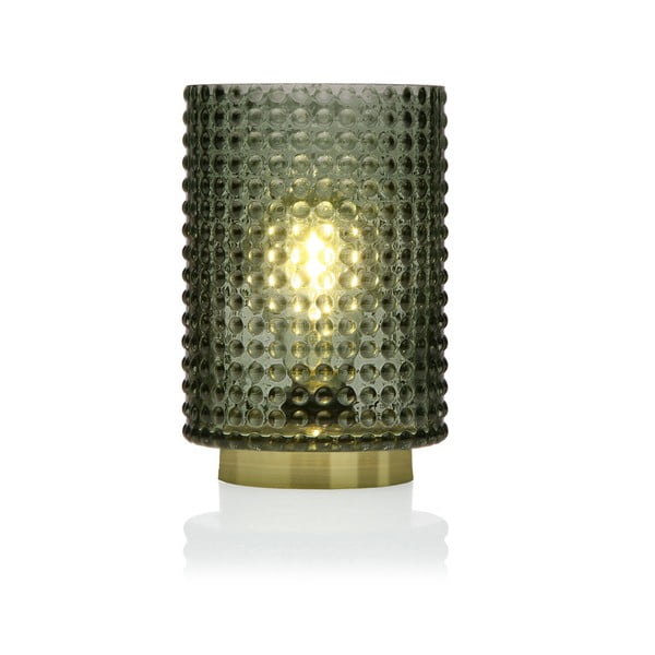 Zelená skleněná olejová LED lampa Versa Relax, ⌀ 12 cm