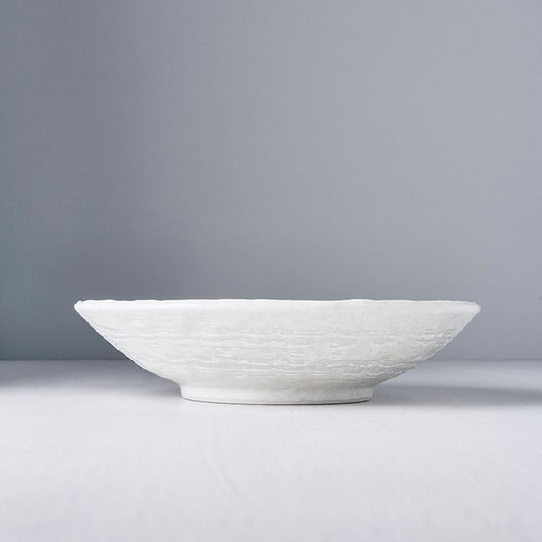 Bílý keramický hluboký talíř MIJ Star, ø 24 cm-image-4