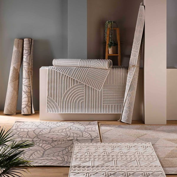 Béžový koberec 160x230 cm Odilon – douceur d'intérieur-image-1