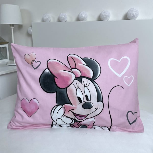 Bavlněné dětské povlečení do postýlky 100x135 cm Minnie – Jerry Fabrics-image-3