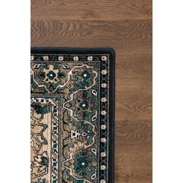 Tmavě zelený vlněný koberec 200x300 cm Ava – Agnella-image-3