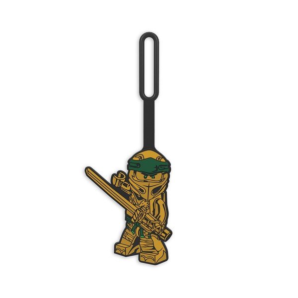 Jmenovka na zavazadlo LEGO® Gold Ninja