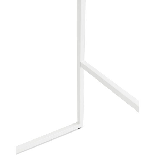 Černý barový stůl s bílými nohami Kokoon Tikafe, výška 105 cm-image-4