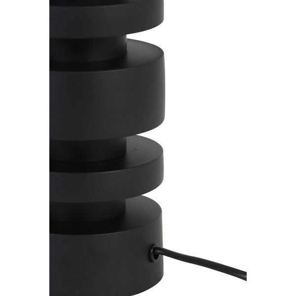 Matně černý podstavec stolní lampy 40 cm Desley – Light & Living-image-3