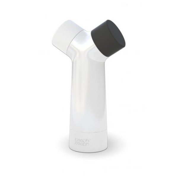 Dvoukomorový mlýnek na pepř a sůl Grinder, bílý-image-1