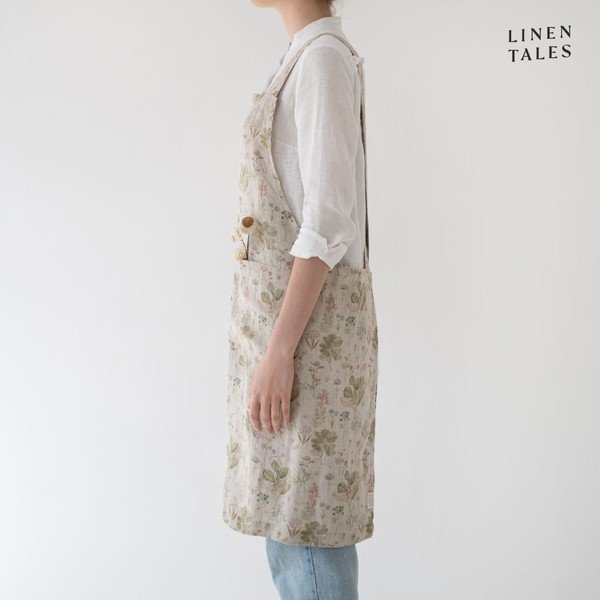 Lněná zástěra Crossback – Linen Tales-image-1