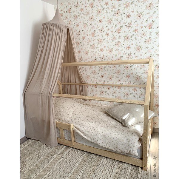 Dětská tapeta 10 m x 50 cm Watercolour Flowers – Lilipinso-image-4