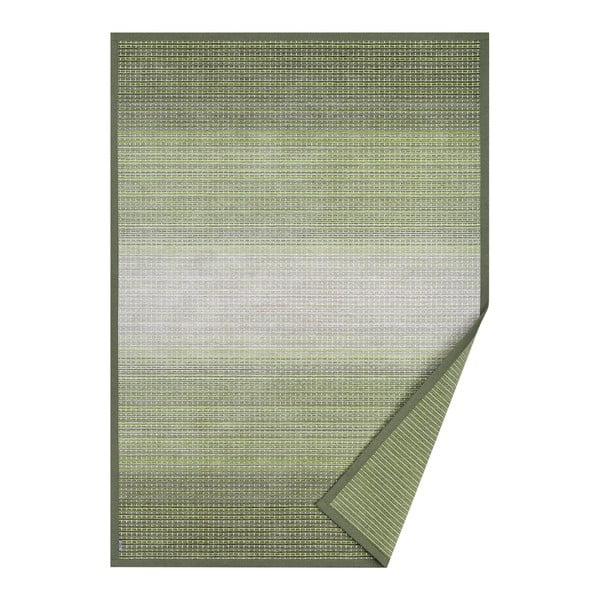 Zelený oboustranný koberec Narma Moka Olive, 100 x 160 cm