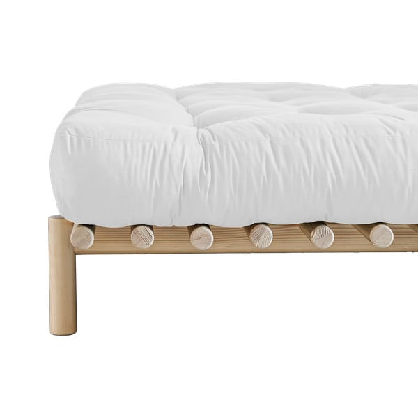 Dvoulůžková postel z borovicového dřeva s roštem 160x200 cm Pace – Karup Design-image-3