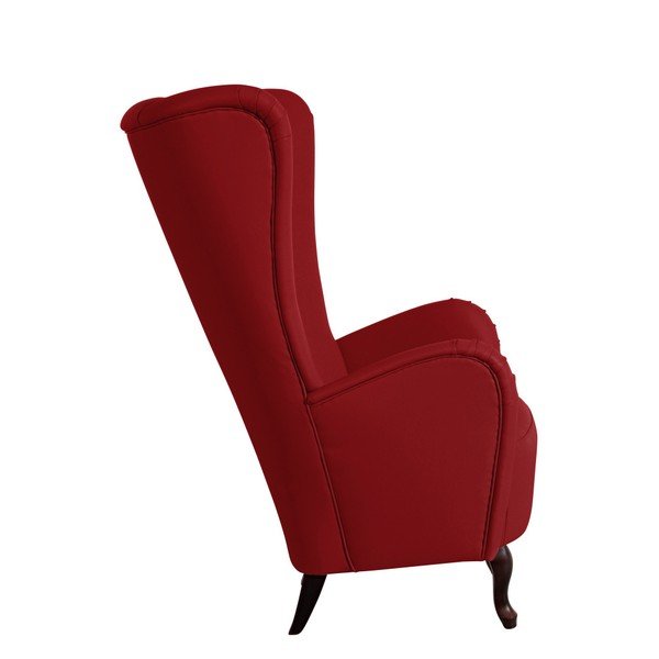 Červené křeslo ušák Max Winzer Agnetha-image-1