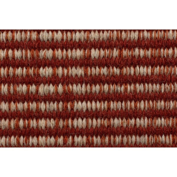 Oranžový vlněný běhoun Flair Rugs Anu, 60 x 200 cm-image-3