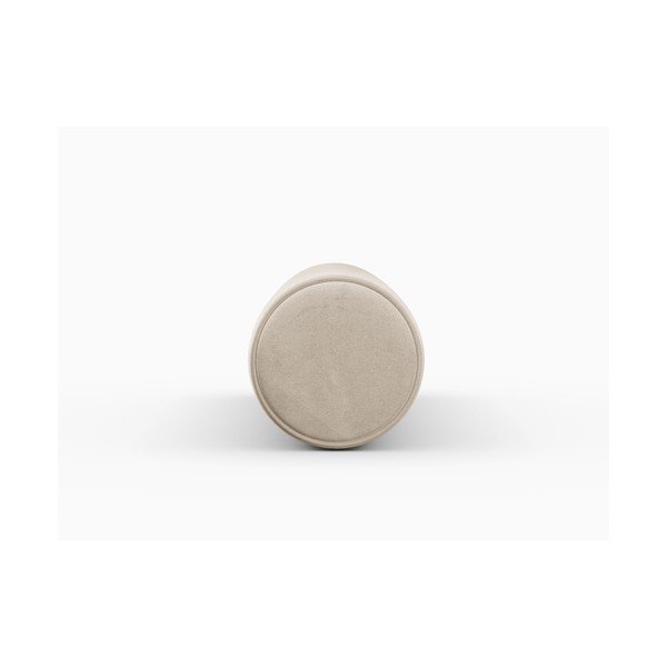 Béžový sametový polštář k modulární pohovce Rome Velvet - Cosmopolitan Design-image-1