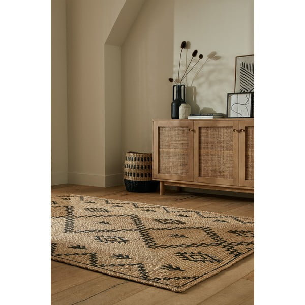 Jutový koberec v přírodní barvě 120x170 cm Rowen – Flair Rugs-image-2