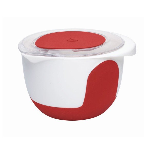 Mísa s víkem Mix & Bake Red, 2 l
