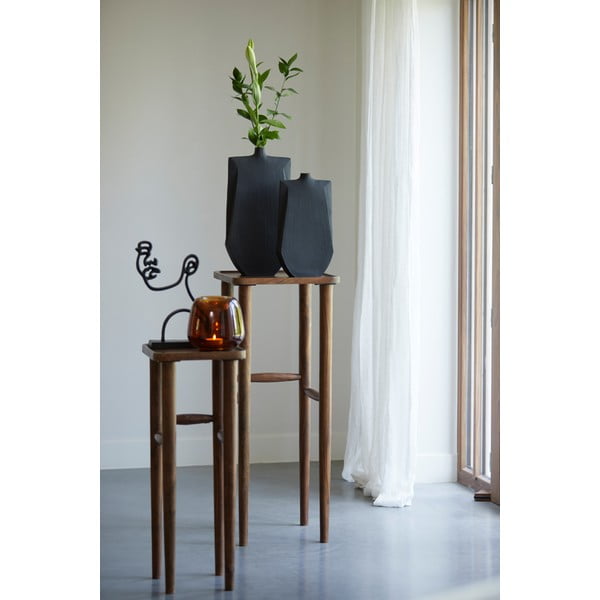 Odkládací stolek z masivu akácie 42x42 cm Qiano – Light & Living-image-1