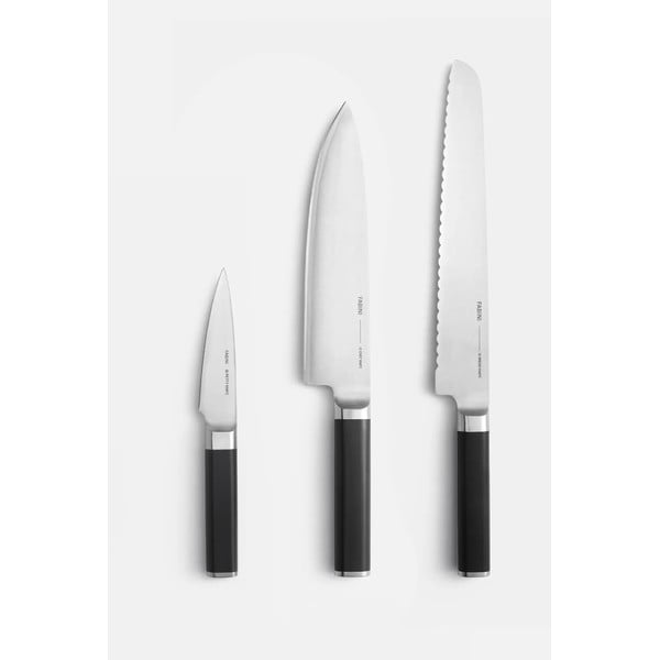 Sada nožů 3 ks z nerezové oceli Trino – FABINI-image-3