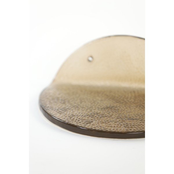 Hnědá skleněná police Joshua - Light & Living-image-4