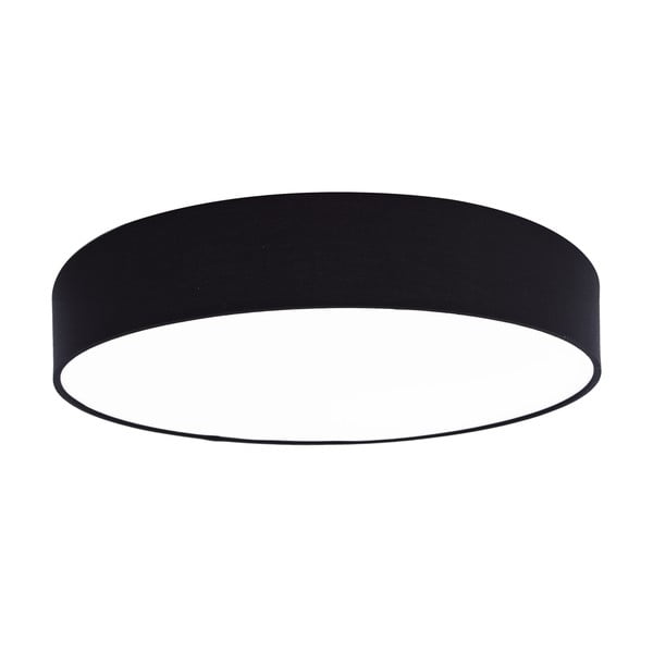 Černé LED stropní svítidlo ø 60 cm – SULION