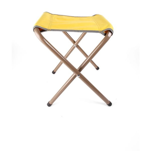 Žlutá skládací židlička Kikkerland