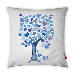 Povlak na polštář Vitaus Love Tree Azul, 43 x 43 cm