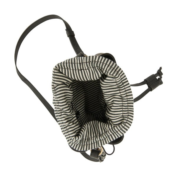 Kožený batoh Knapsack, černý-image-4