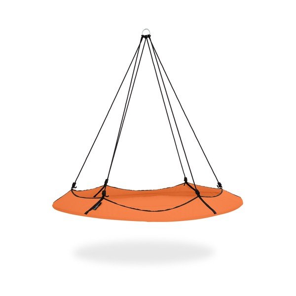 Oranžová zahradní houpačka se stojanem – Hangout Pod-image-3