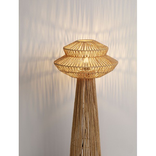 Provazová stojací lampa v přírodní barvě (výška 90,5 cm) Nua – Nova Luce-image-1