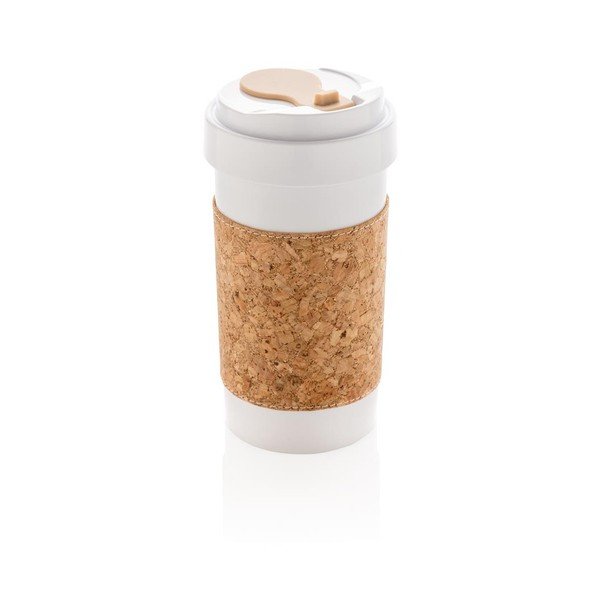 Ekologický termohrnek s korkovým rukávem XD Design Collection ECO, 400 ml