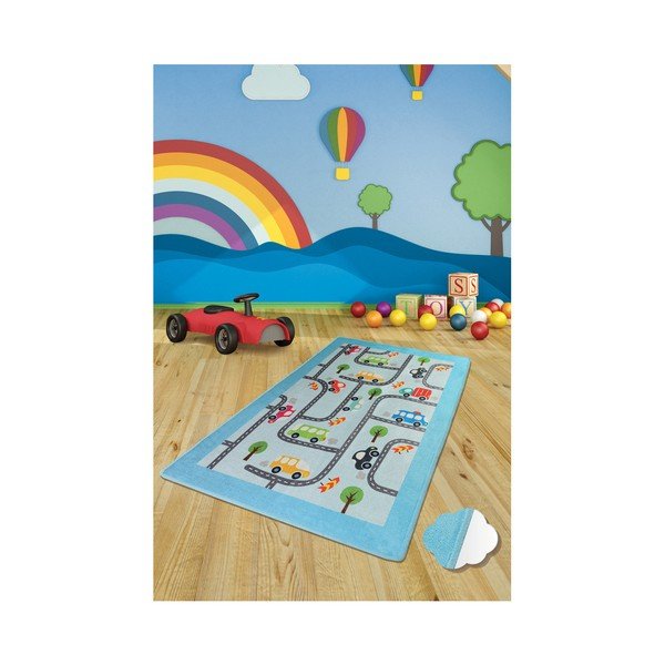 Dětský koberec Baby Cars, 100 x 160 cm-image-1