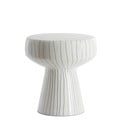 Kovový kulatý odkládací stolek ø 38 cm Dakwa – Light & Living