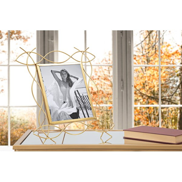 Kovový stojací rámeček na fotky Mauro Ferretti Glam X, 35,5 x 37 cm-image-1