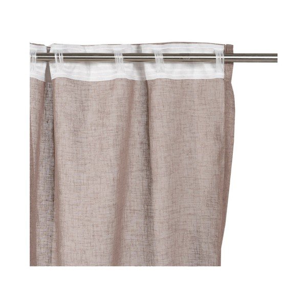 Hnědý závěs 140x260 cm – Ixia-image-3