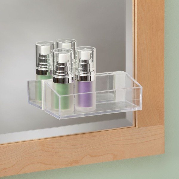 Nástěnný organizér InterDesign Affixx Tray, délka 15,5 cm-image-1